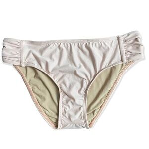 Next Shiny Pink Side Rushed NWOT Bikini Bottom S